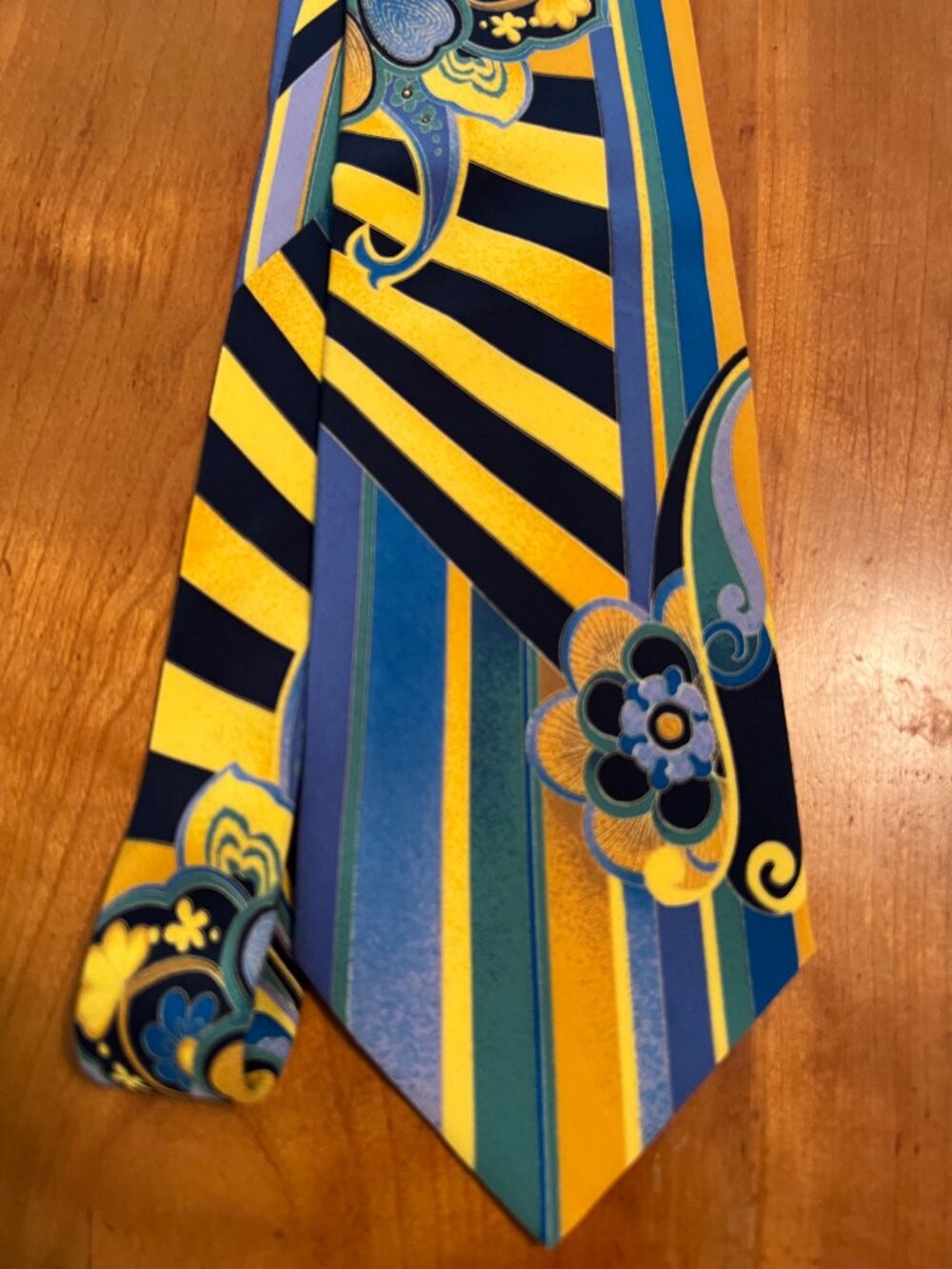 Vitaliano Pancaldi Men's 100% Silk Necktie ITALY Luxury design Unique